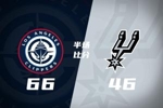 大洛17分3断 小卡11+6 文班仅打10分钟 快船半场领先马刺20分